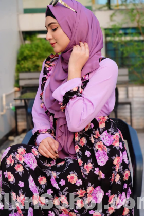 Trendy Digital Print Borka